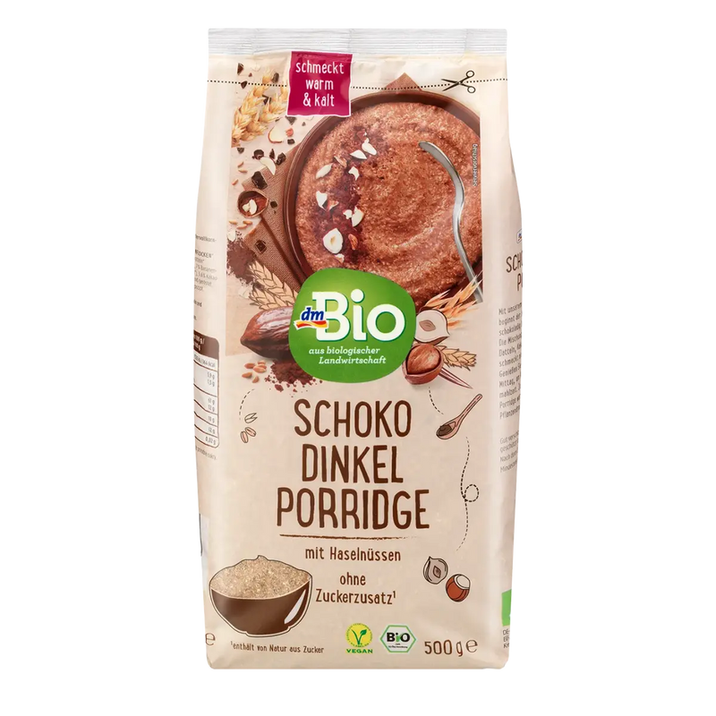 Porridge, chocolate / spelt, 500 g
