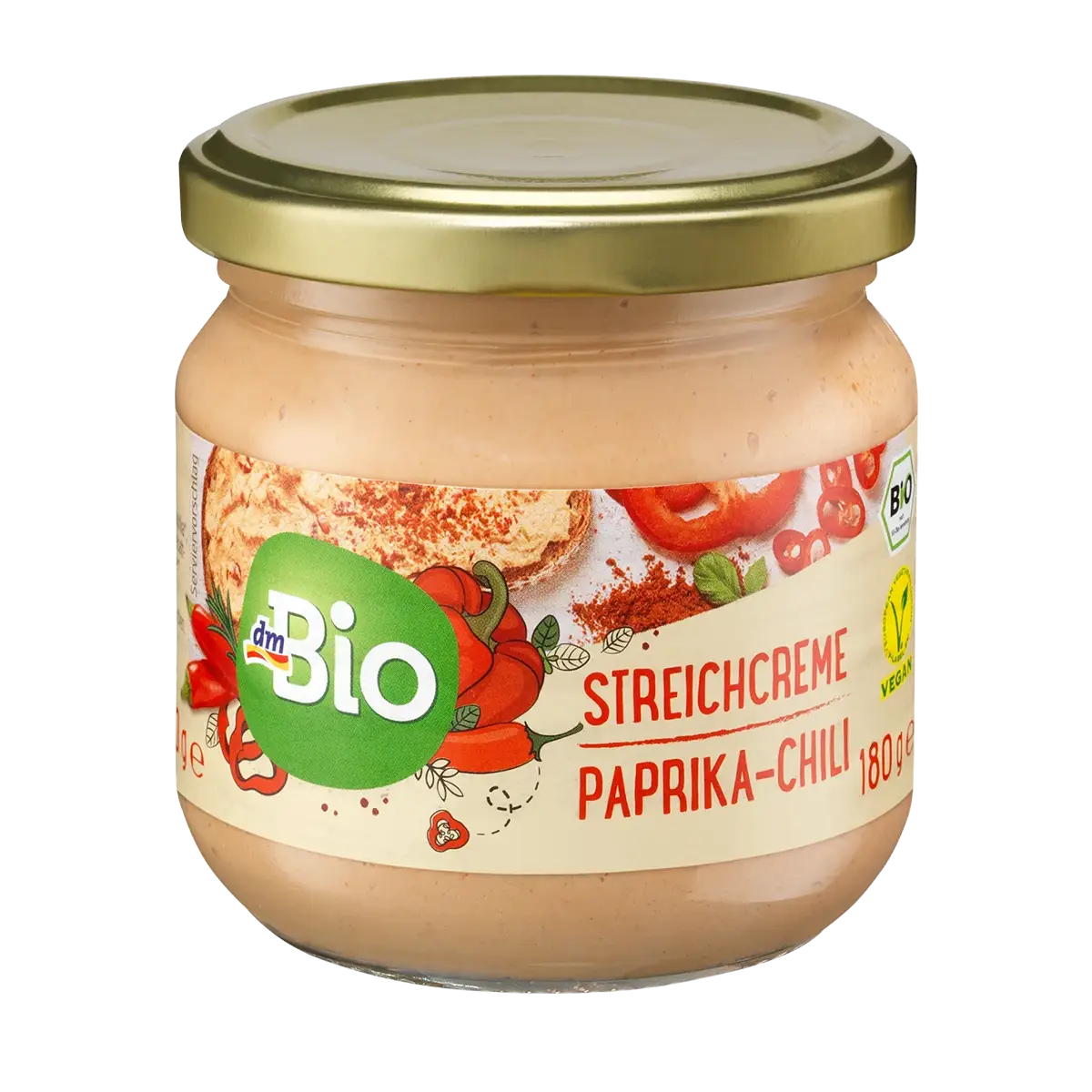 Vegetable spread, paprika-chili cream, 180 g