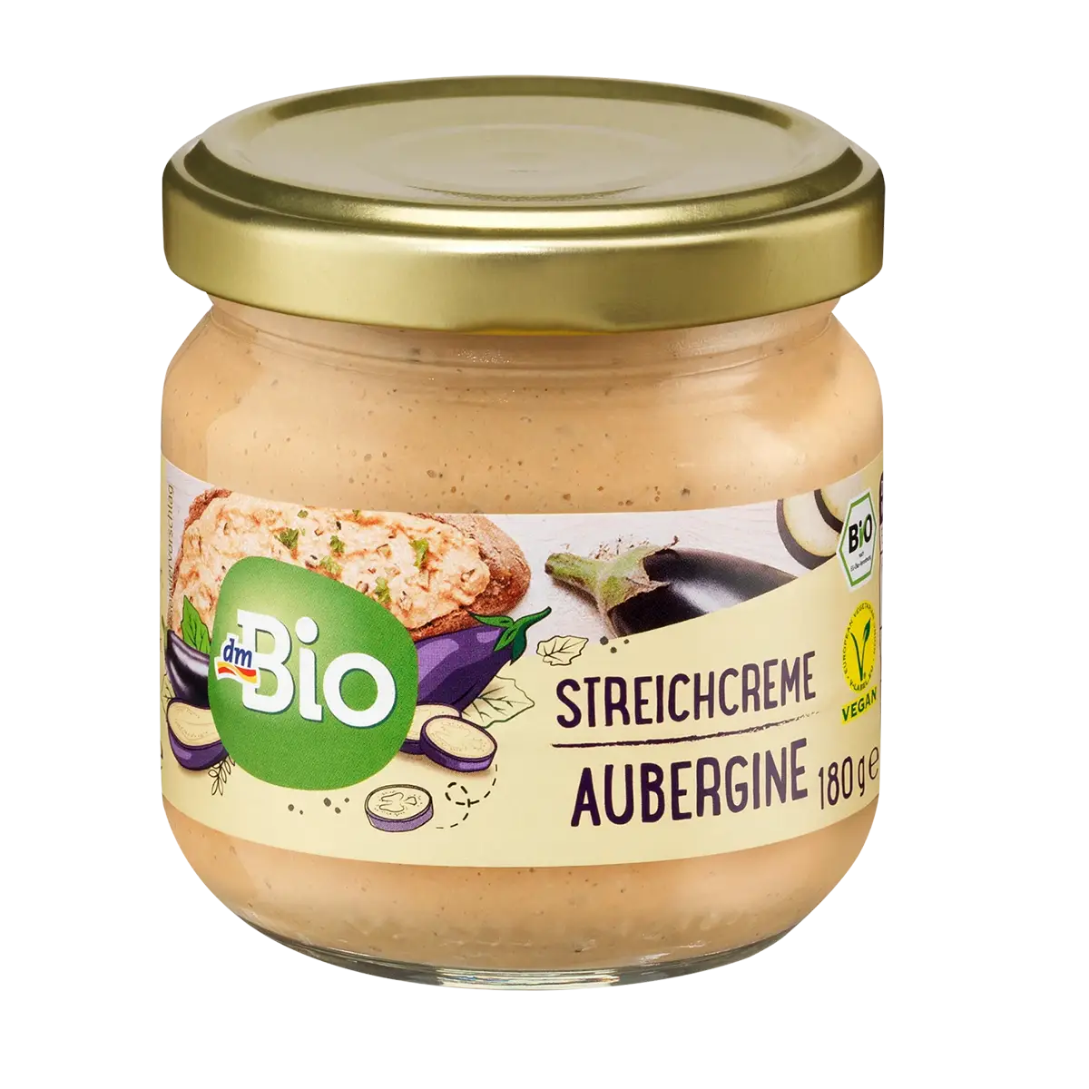 Vegetable spread, eggplant spread, 180 g