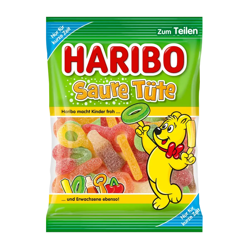 Haribo Saure Tüte - the Sour Bag, 175 g