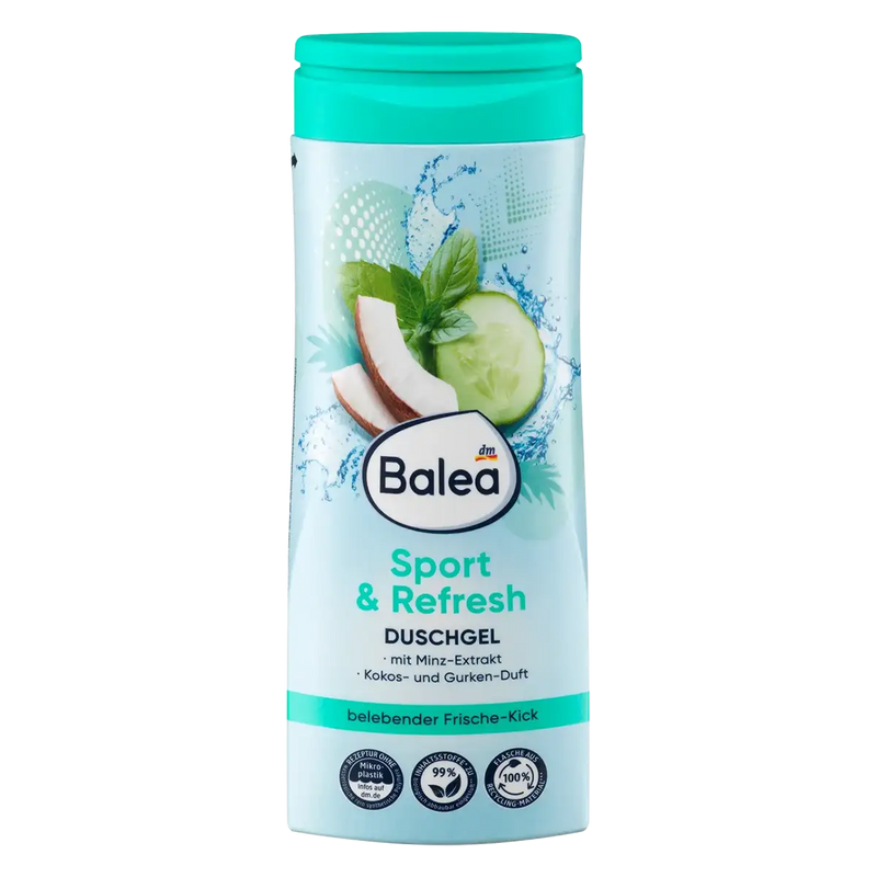 Shower Gel Sport & Refresh, 300 ml