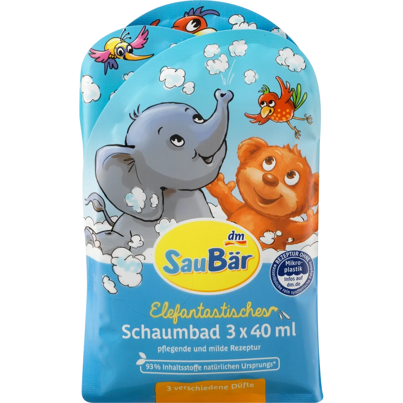 Bubble bath elephantastic (3x40 ml), 120 ml
