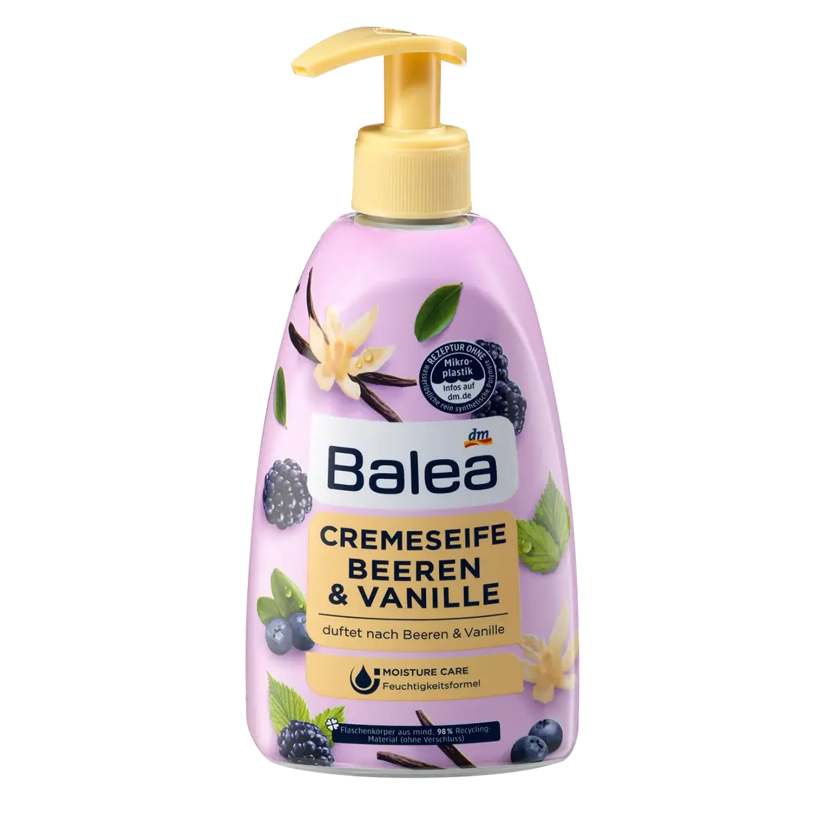 Cream soap Berries & Vanilla, 500 ml