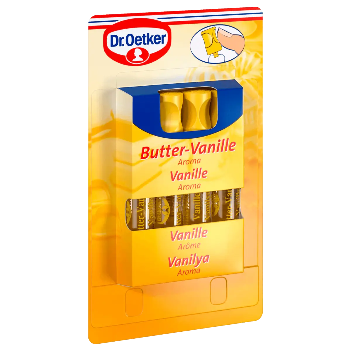 Butter vanilla flavour, 4 tubes