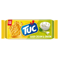 Tuc Cracker Sour Cream & Onion, 100 g