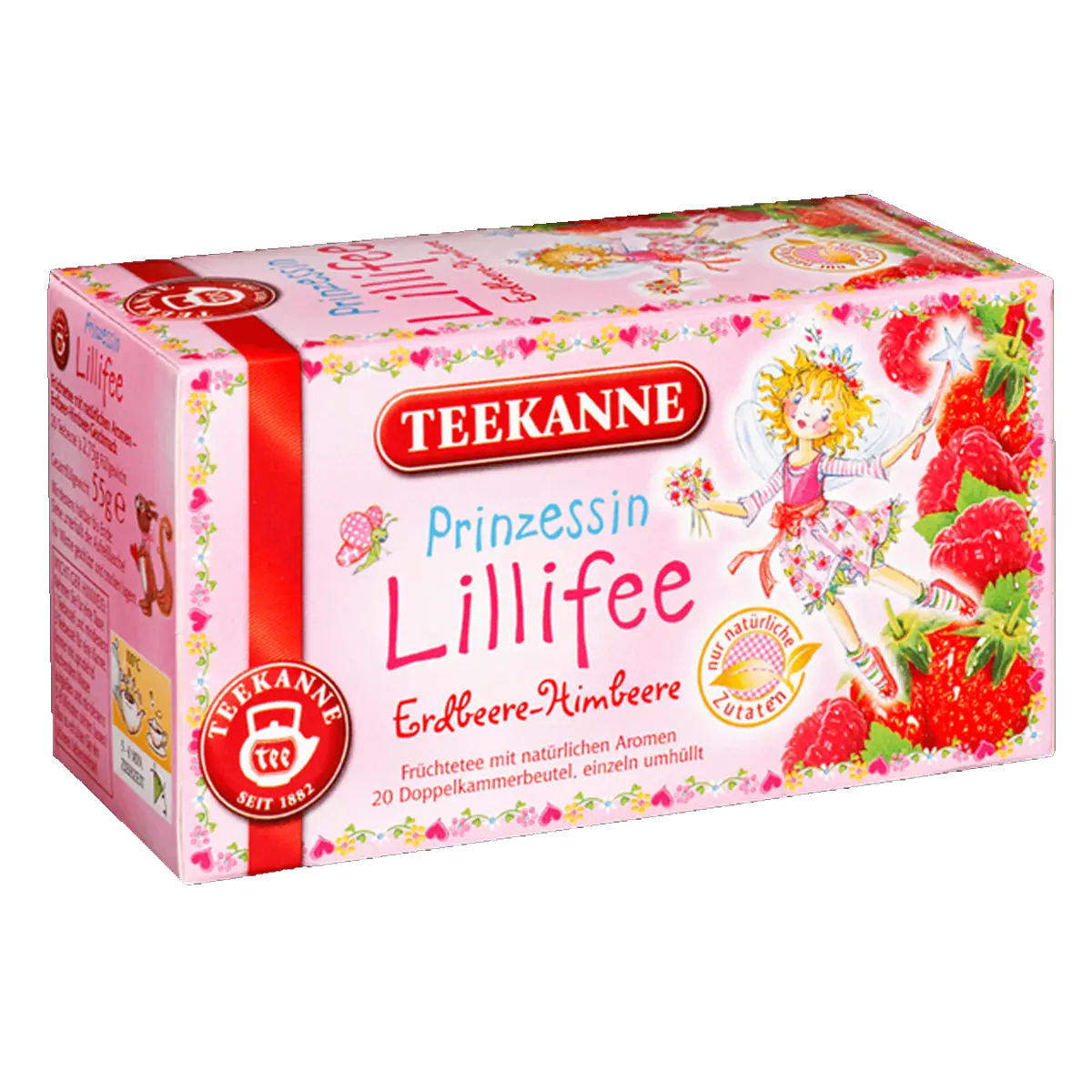 Princess Lillifee Strawberry tea, 55 g, 20 sachets