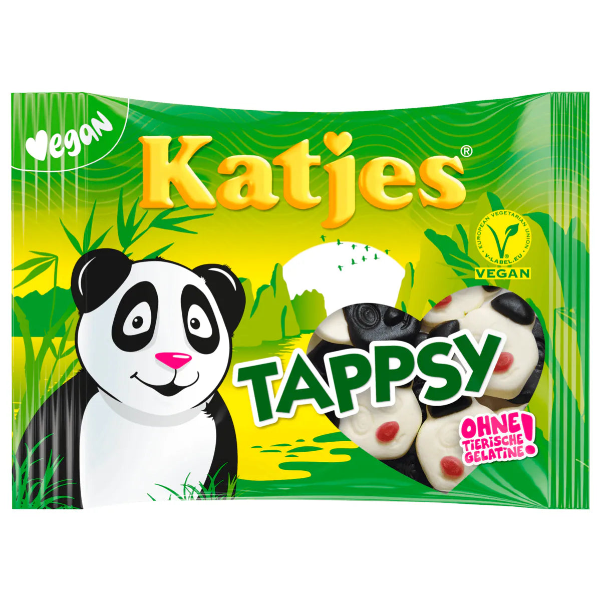 Katjes vegan Tappsy Fruit Gum, 175 g