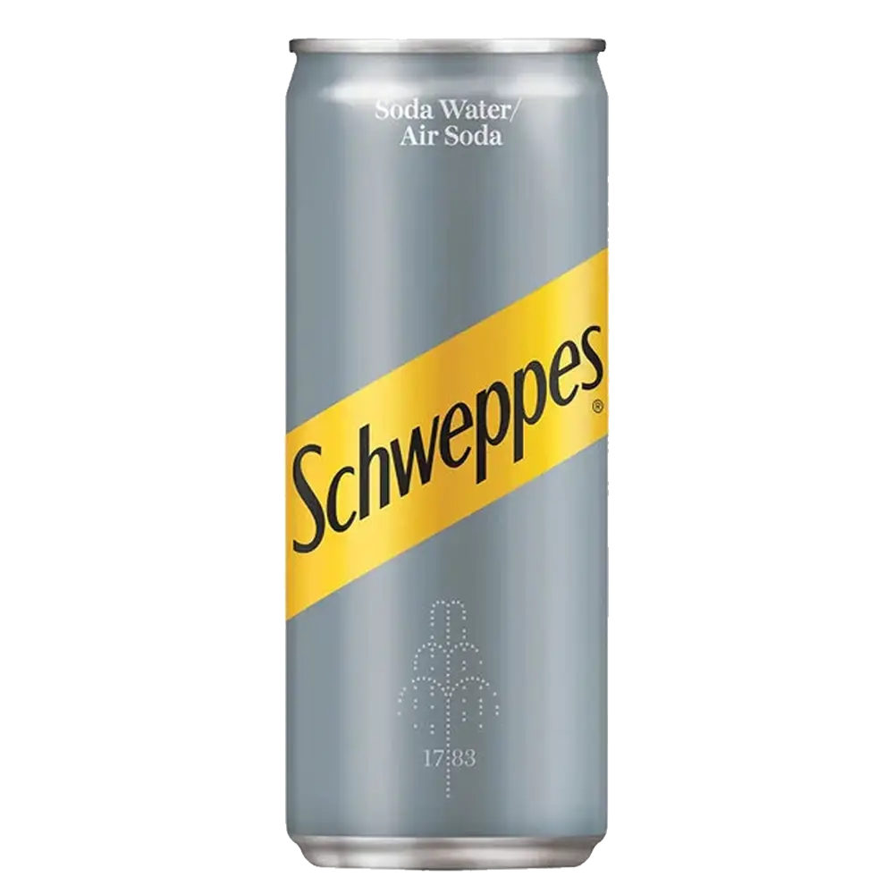 Schweppes Soda Water, 330 ml