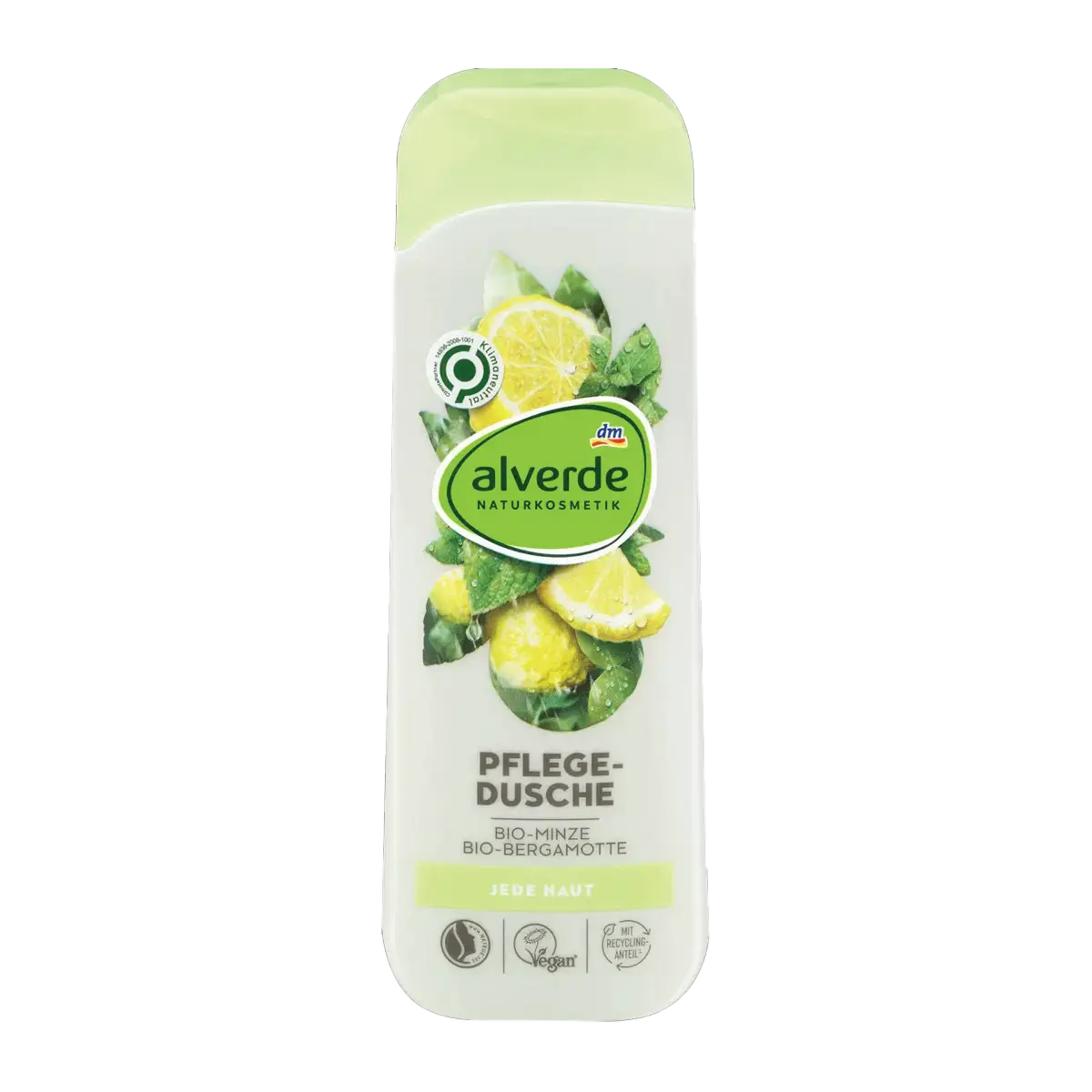 Shower Gel Organic Mint, Organic Bergamot, 250 ml