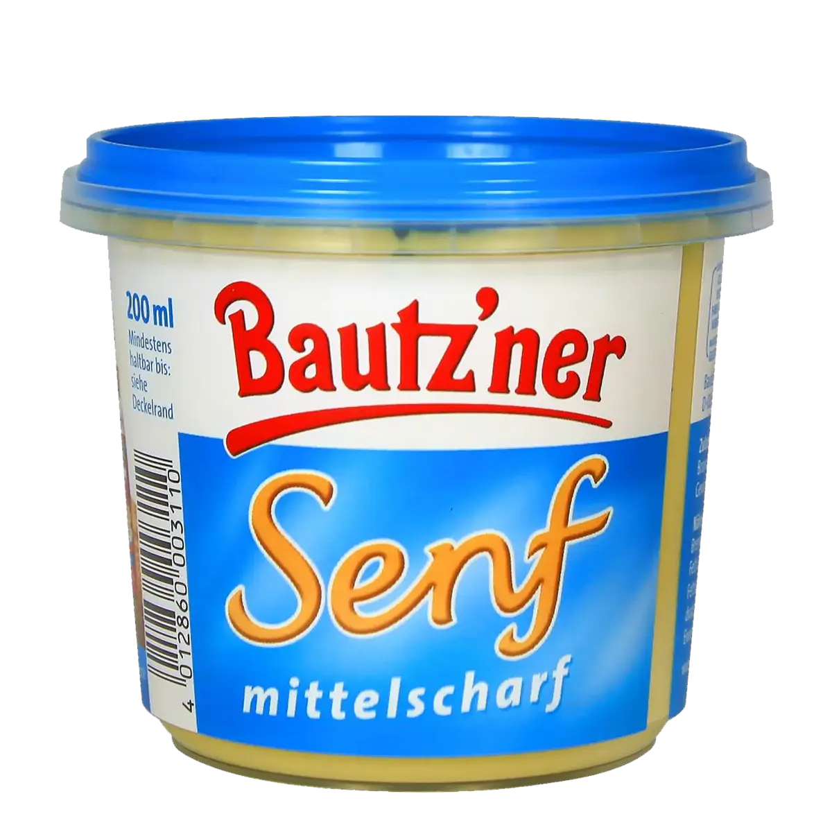 Bautz'ner medium mustard, 200 ml