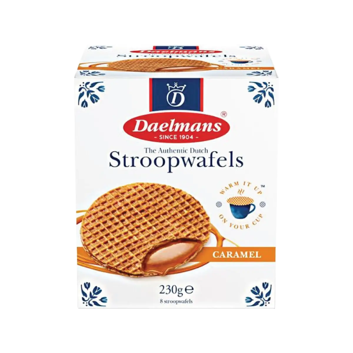 Stroopwafels Caramel Cube, 230 g