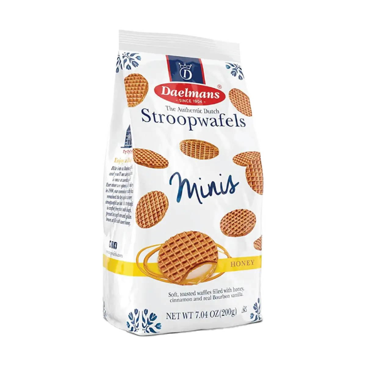 Mini Stroopwafels Honey, 200g