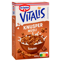 Vitalis Crunchy muesli chocolate, 600 g