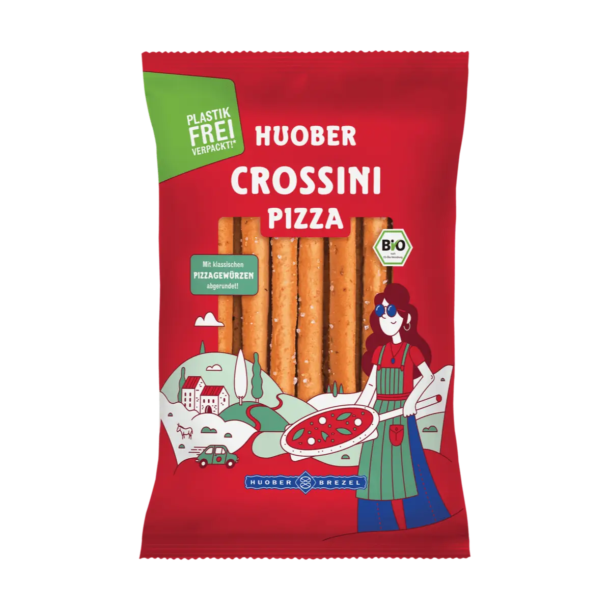 Huober Crossini Pizza, 100g