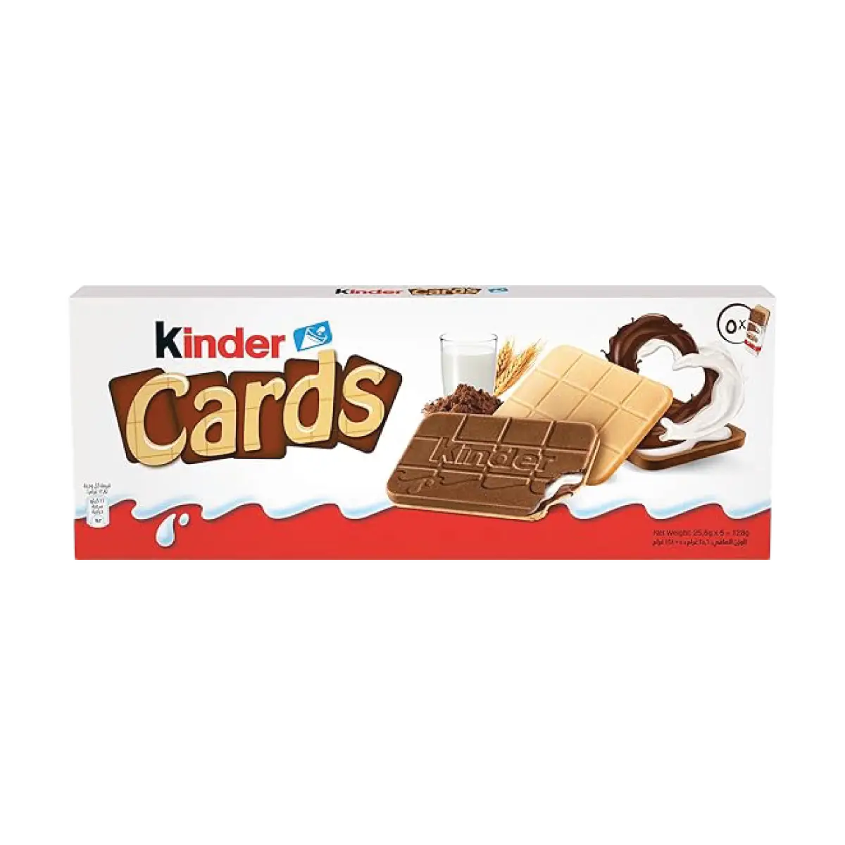 Kinder Cards Chocolate, 128 g