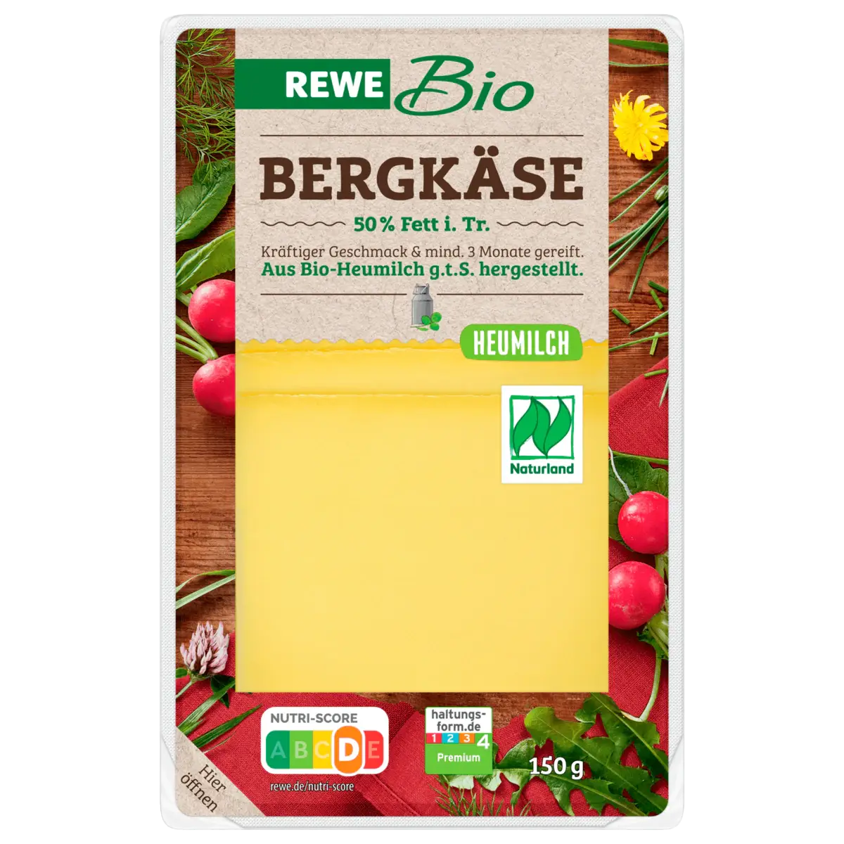 Bergkäse / Mountain Cheese, 150 g