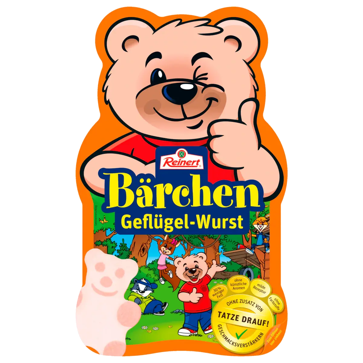 Reinert Bärchen Geflügelwurst 115g