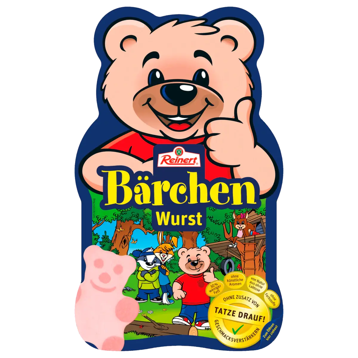 Reinert Bärchenwurst Mortadella 115g