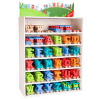 Wooden Letter Train: Alphabet (coloured)