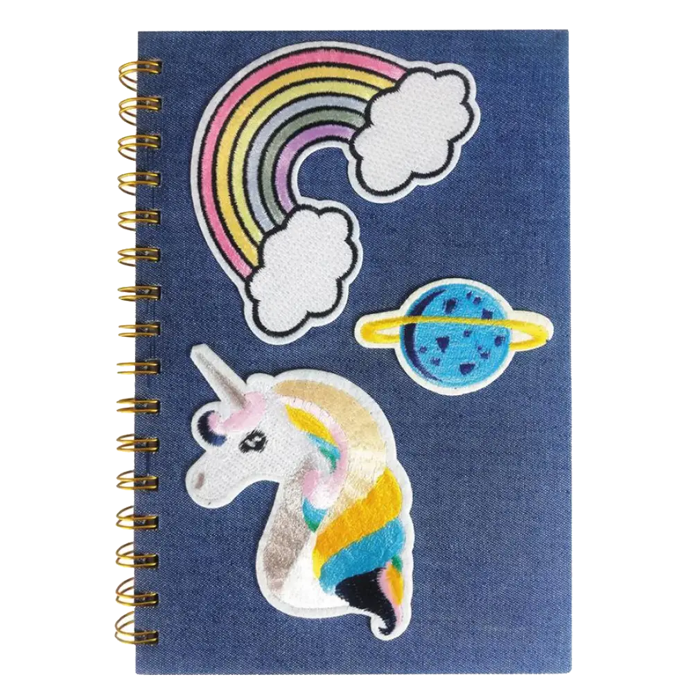 Spiral Notebook A5 'unicorn, 100 p