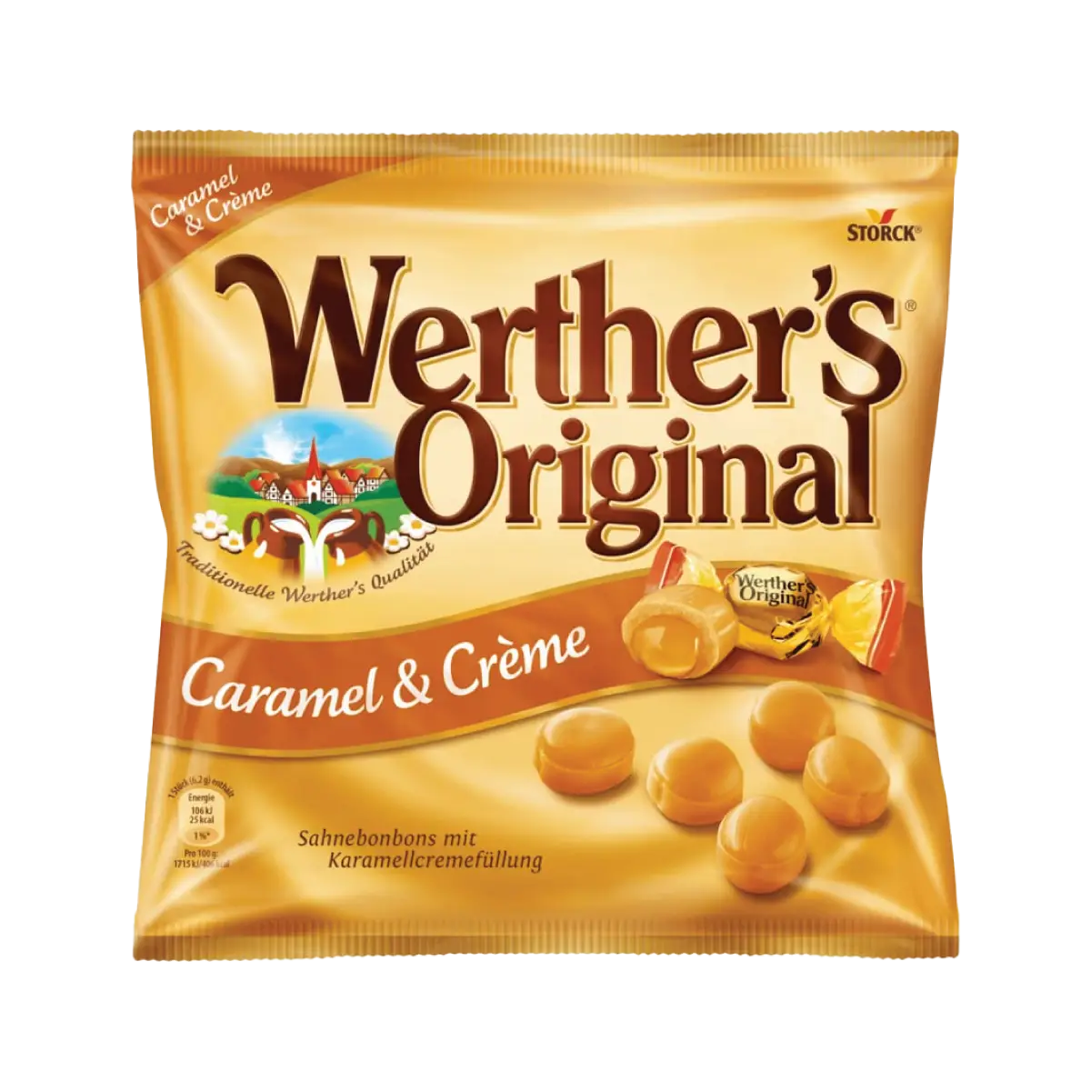 Werther's Original Caramel and Cream Candies, 225g