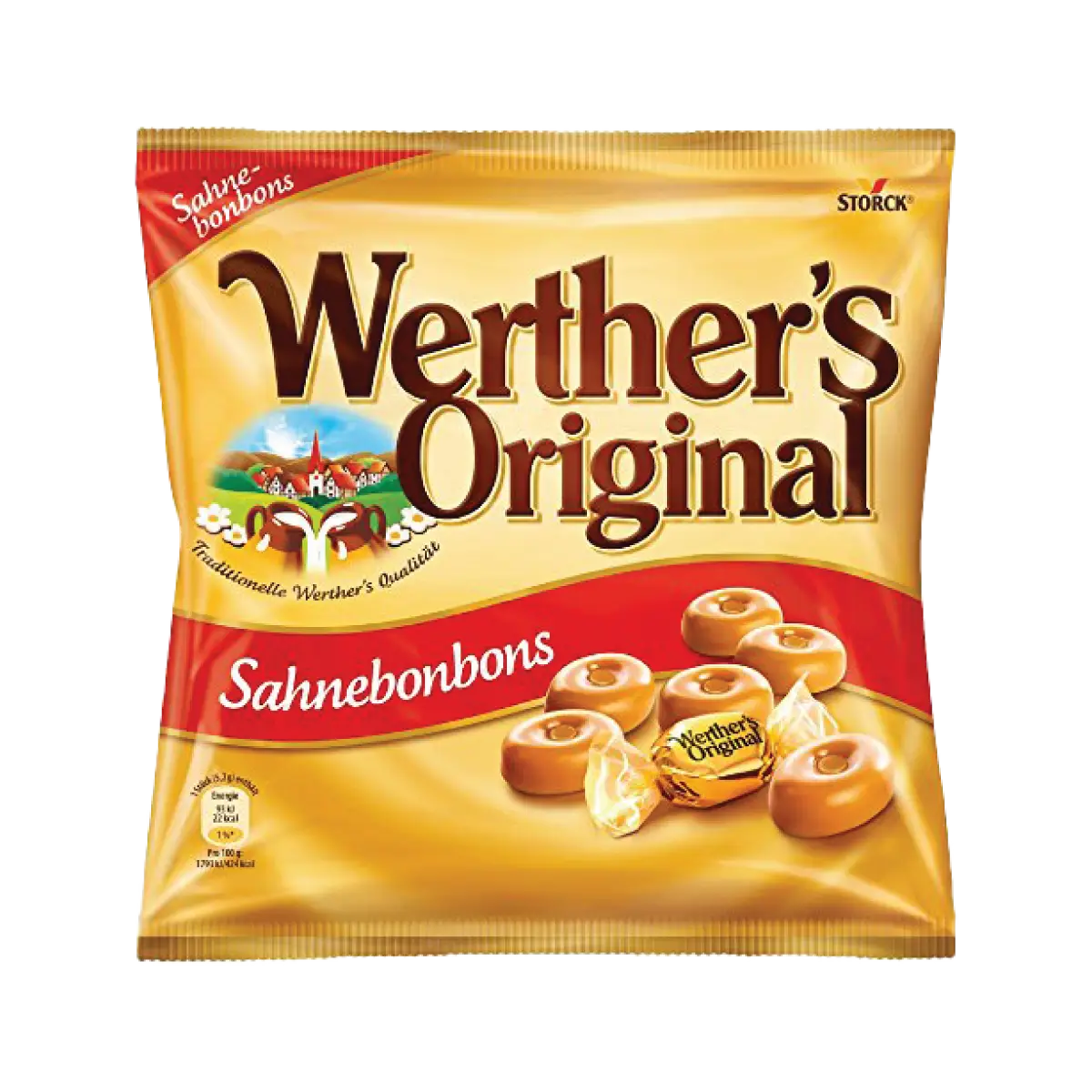 Werther's Original Sahnebonbon, Cream Toffee, 245g