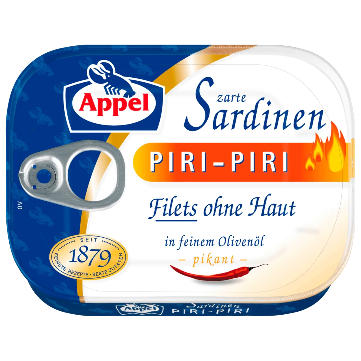 Sardines, piri piri, 105 g