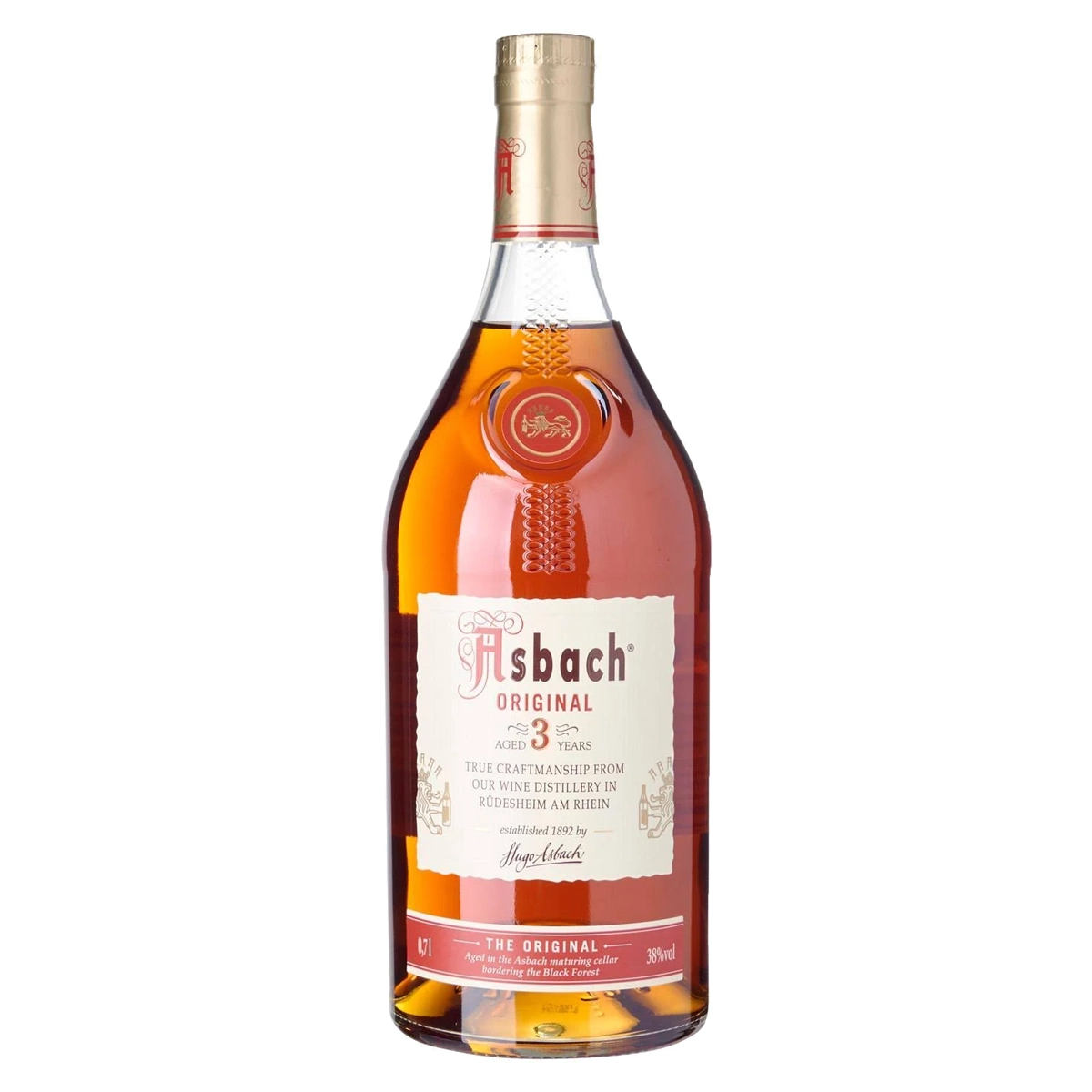 Asbach Uralt 38% Vol., 700 ml