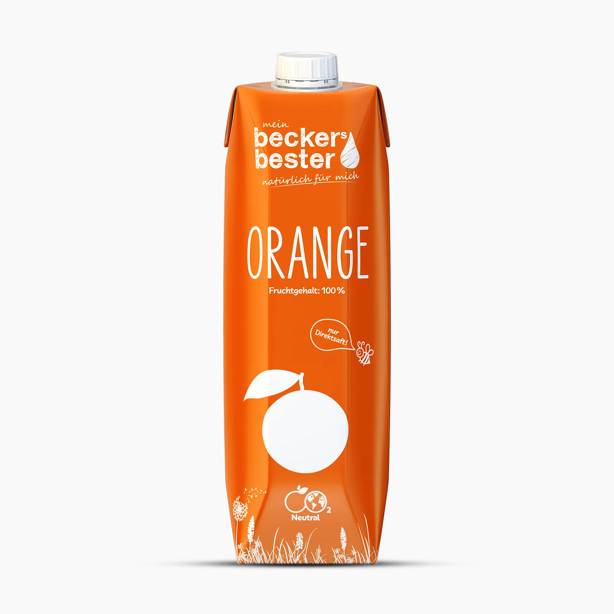 Becker's Bester Orange Juice, 100%, 1l