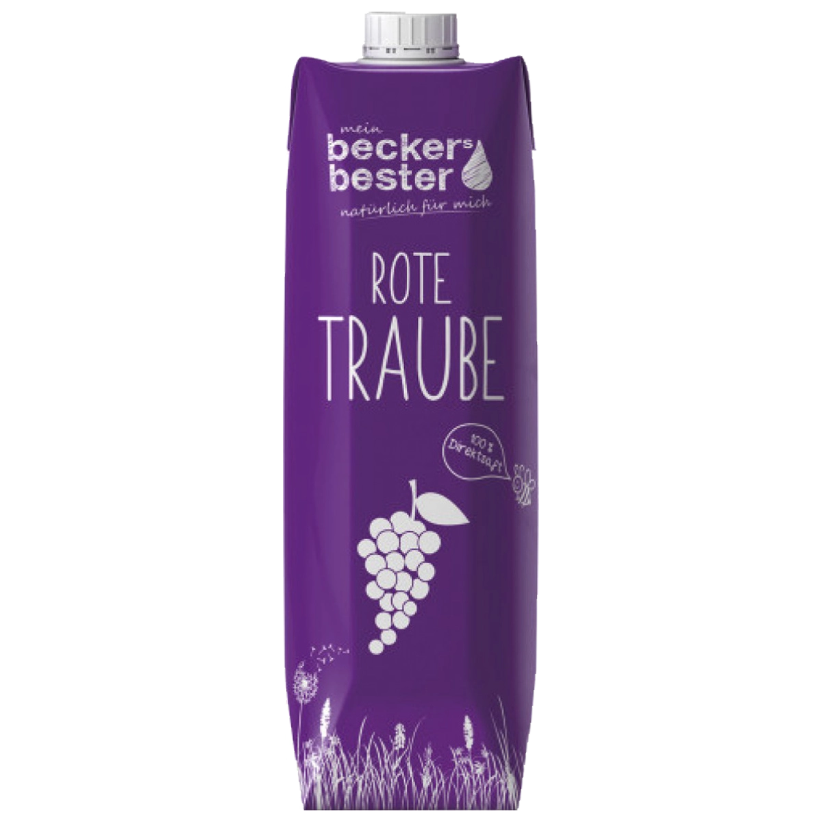 Becker's Bester Red Grape Juice, 100%, 1l