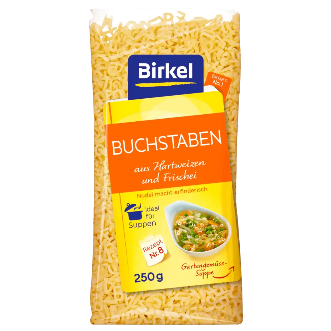 Birkel No.1, Letters, 250 g