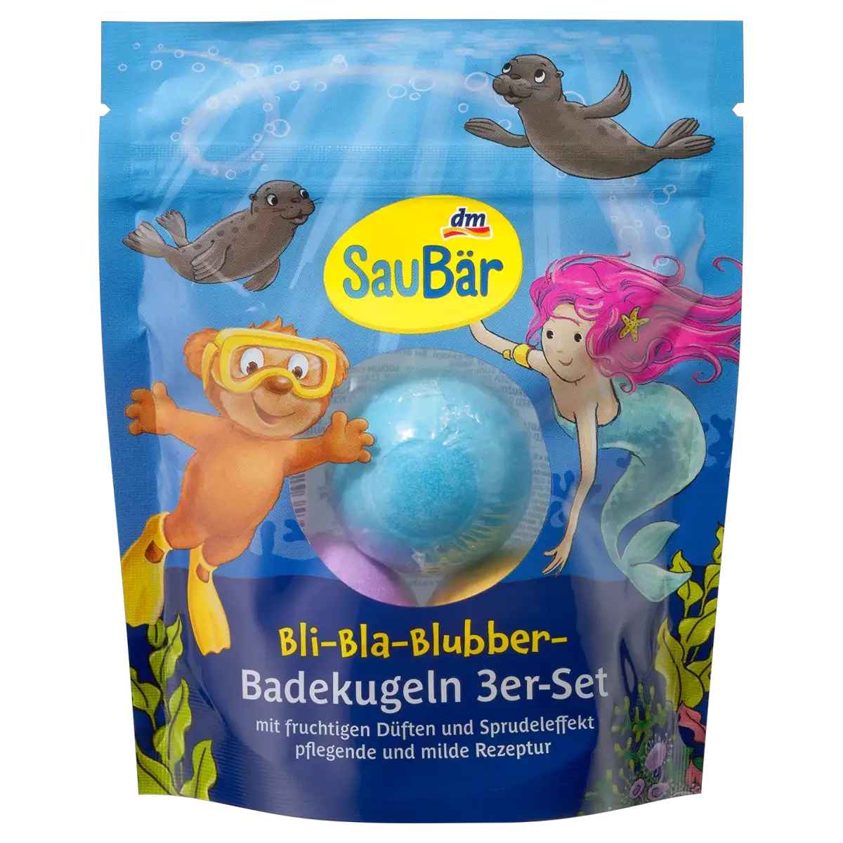 Bath Surprise "Bli Bla Blubber", 3 pcs