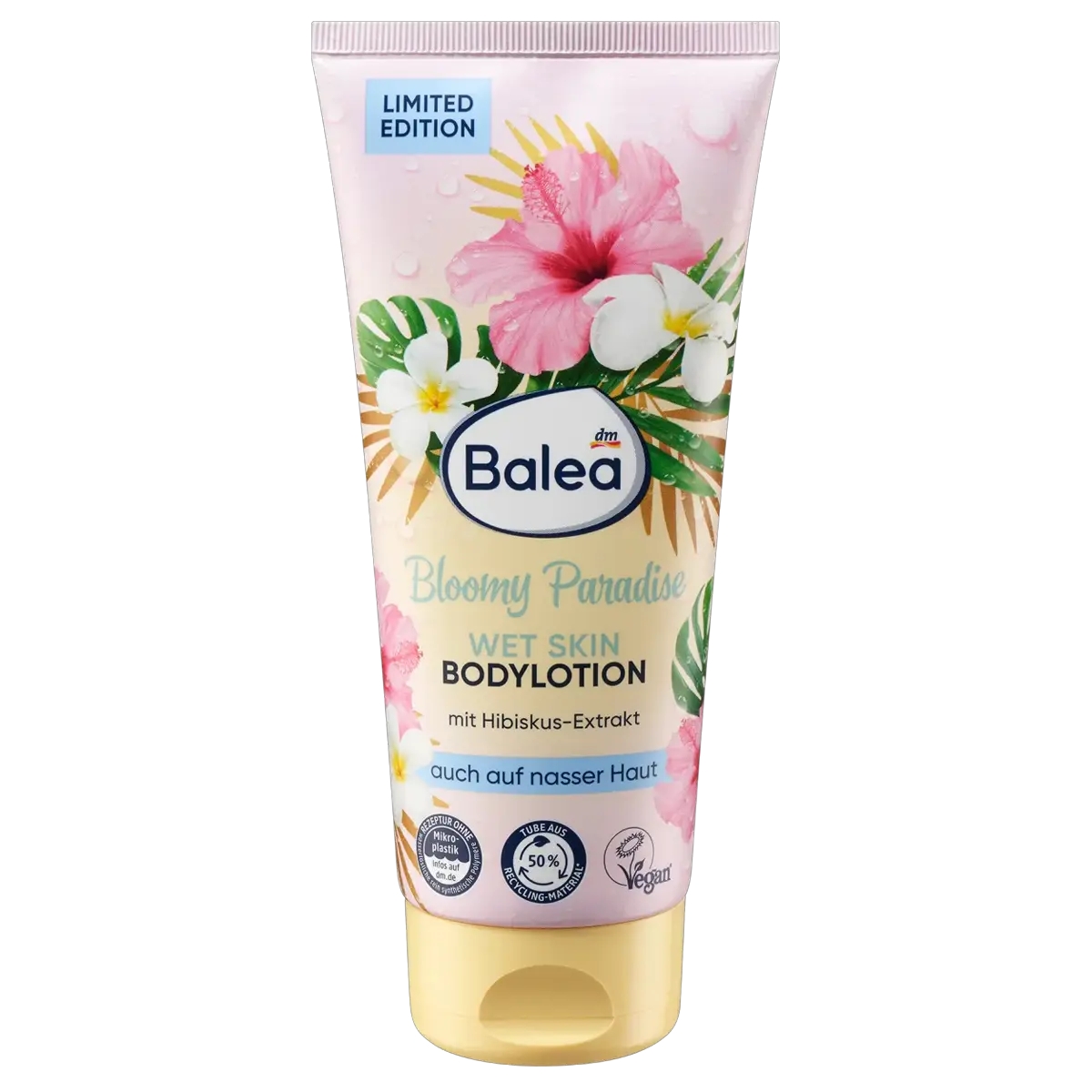 Body lotion for wet skin, Bloomy Paradise, 200 ml