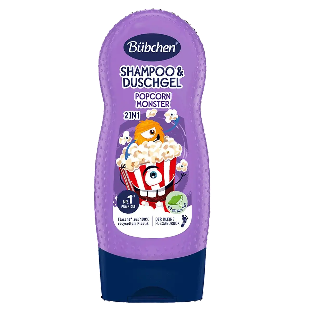 Kids Shampoo & Shower Gel 'Popcorn Monster', 230 ml