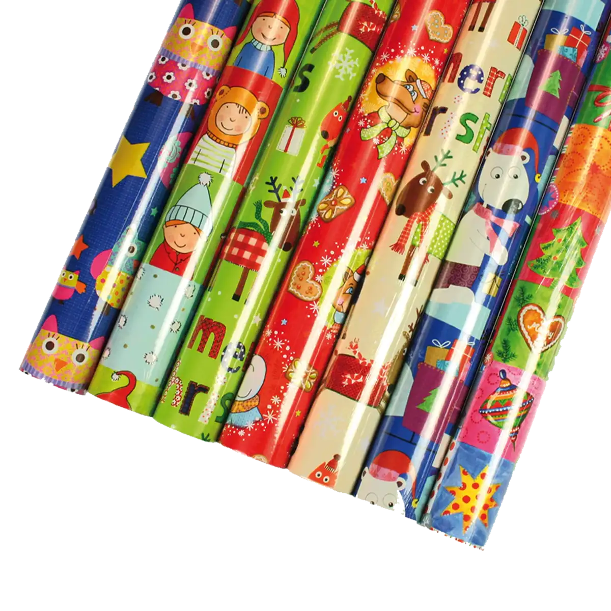 Wrapping Paper, Children Christmas prints, 70 x 200 cm