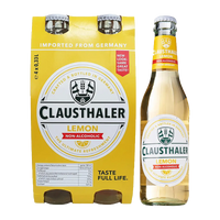 Clausthaler Alcohol Free, Lemon Mix, 330 ml
