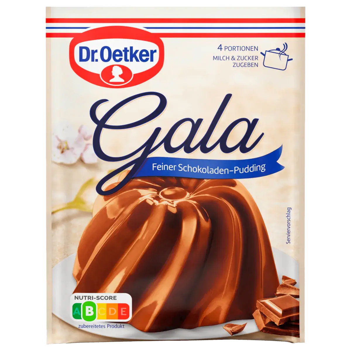 Gala Pudding, Chocolate, 3 x 50 g