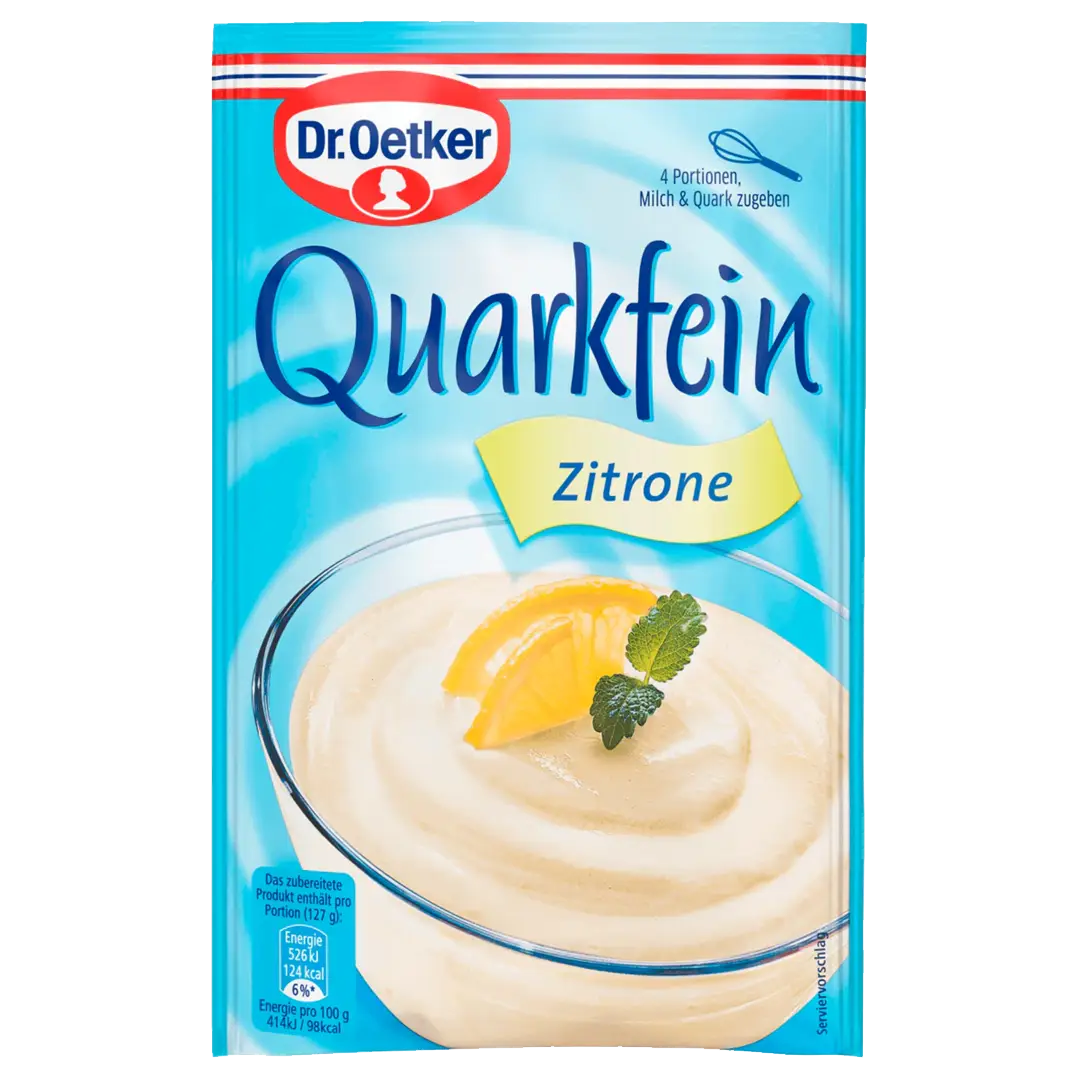 Quarkfein lemon, 57 g