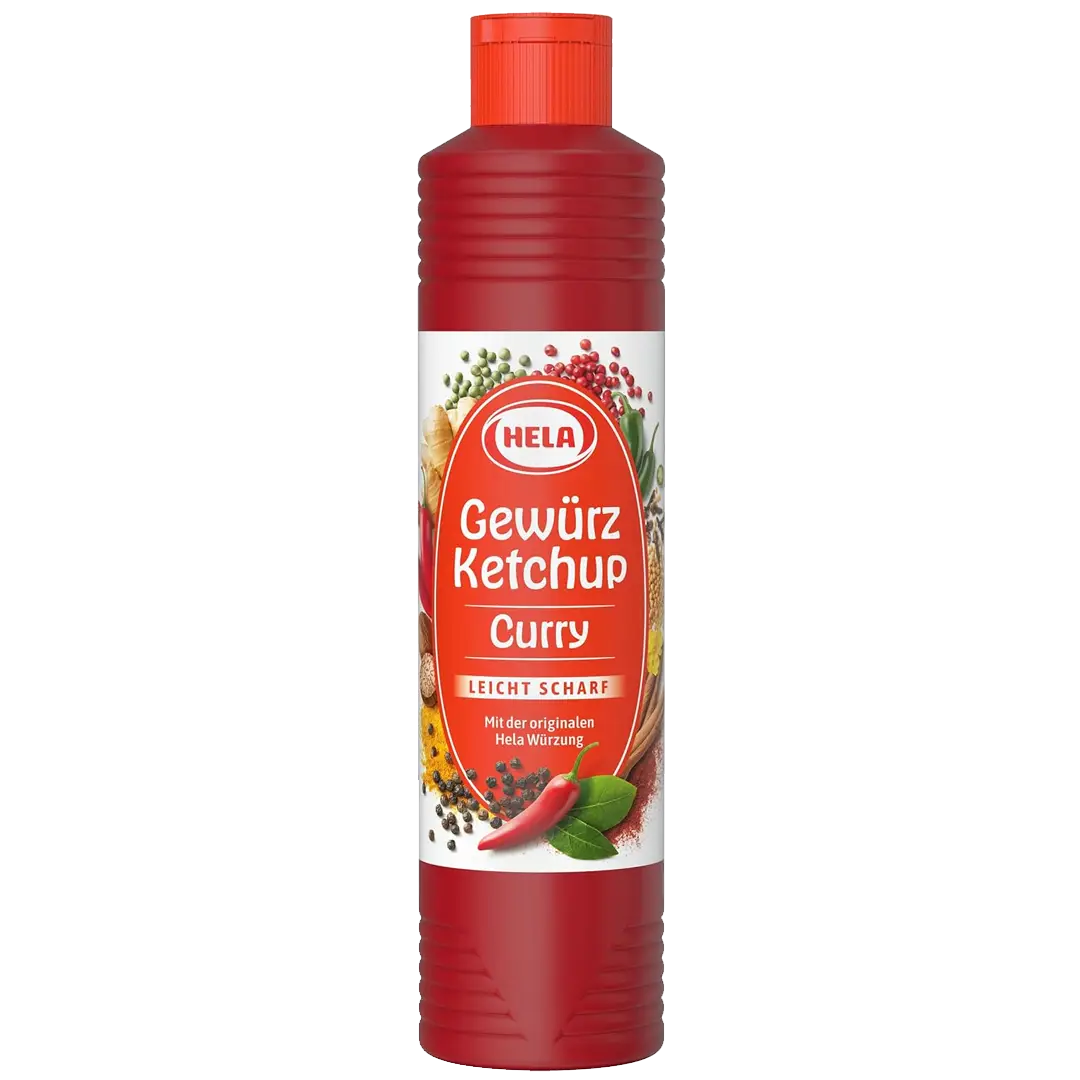 Curry spice ketchup hot, XXL 800 ml