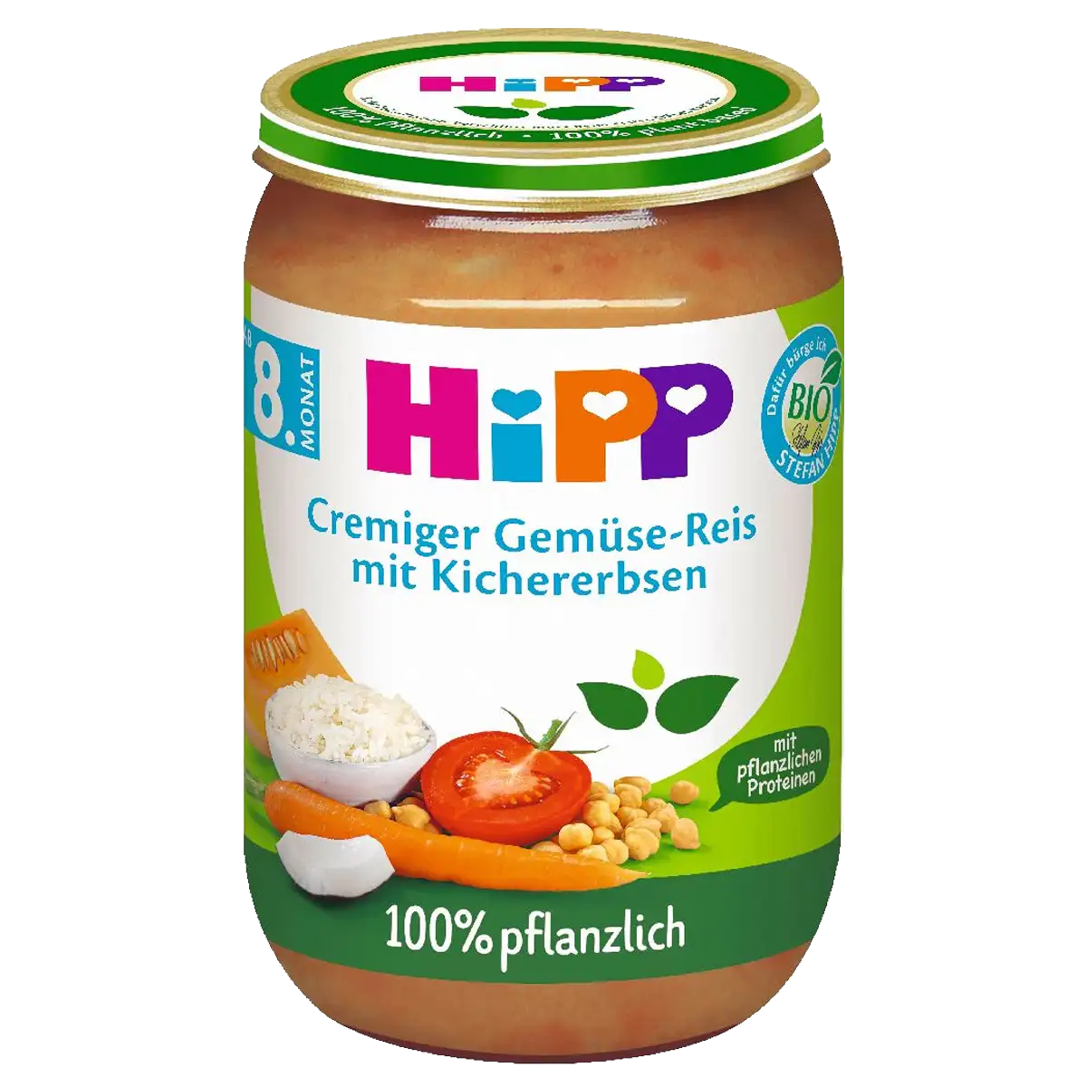 Hipp Baby Menu Creamy vegetable rice with chickpeas