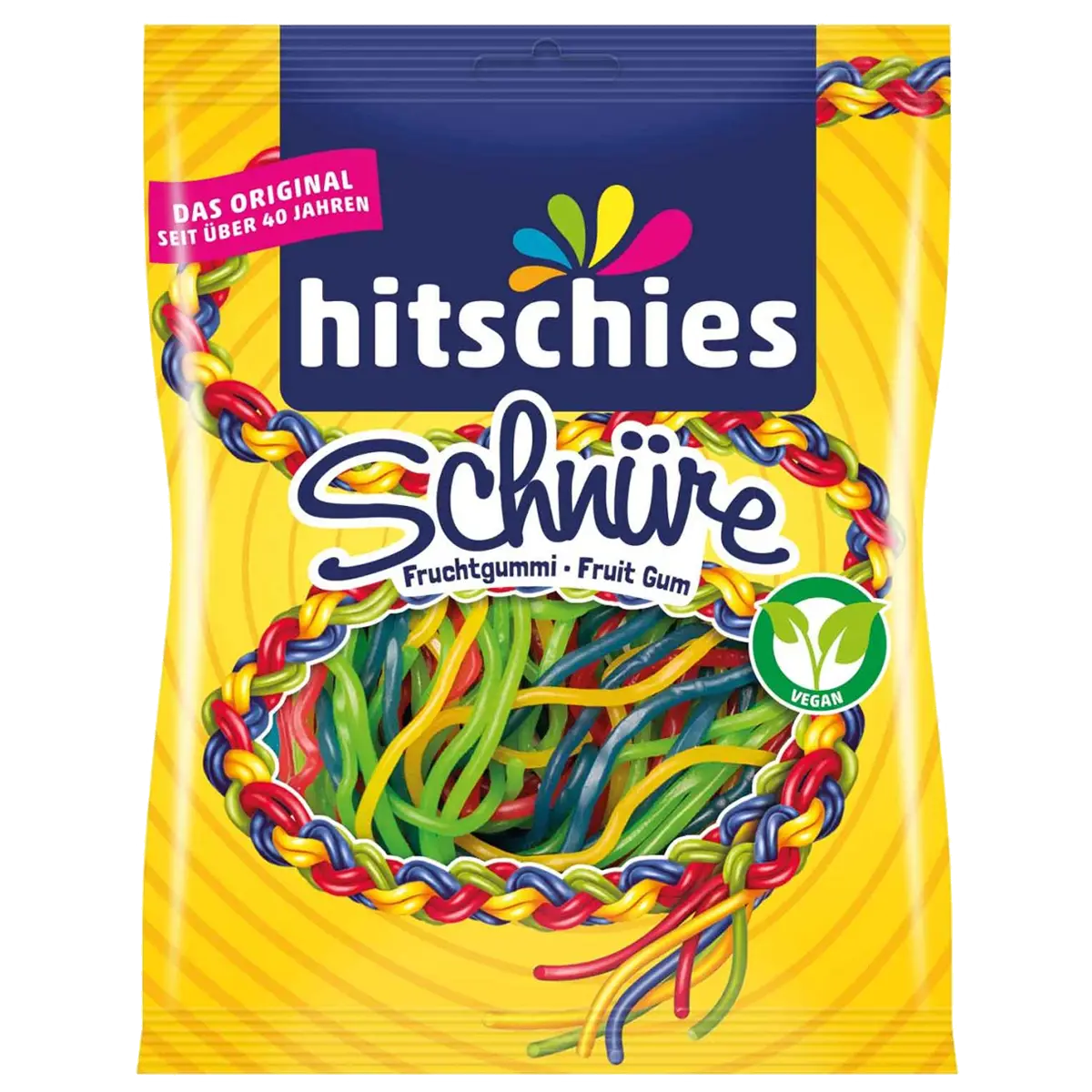 Hitschies laces, vegan, 125 g