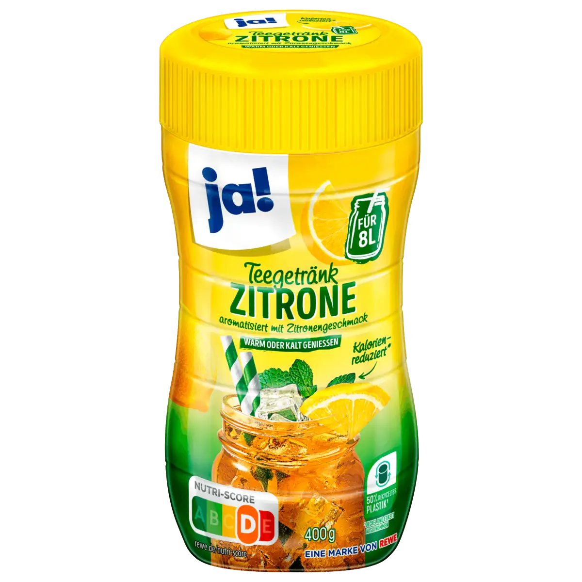 Instant iced tea, lemon, 400 g (makes approx. 8 L)