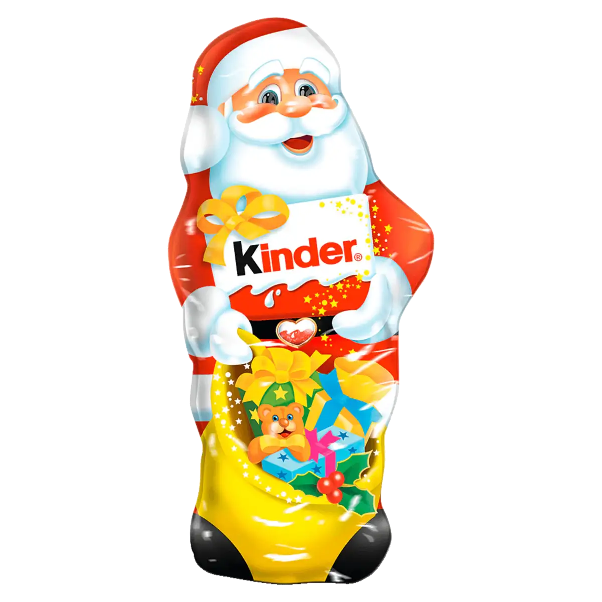 Kinder Chocolate Santa