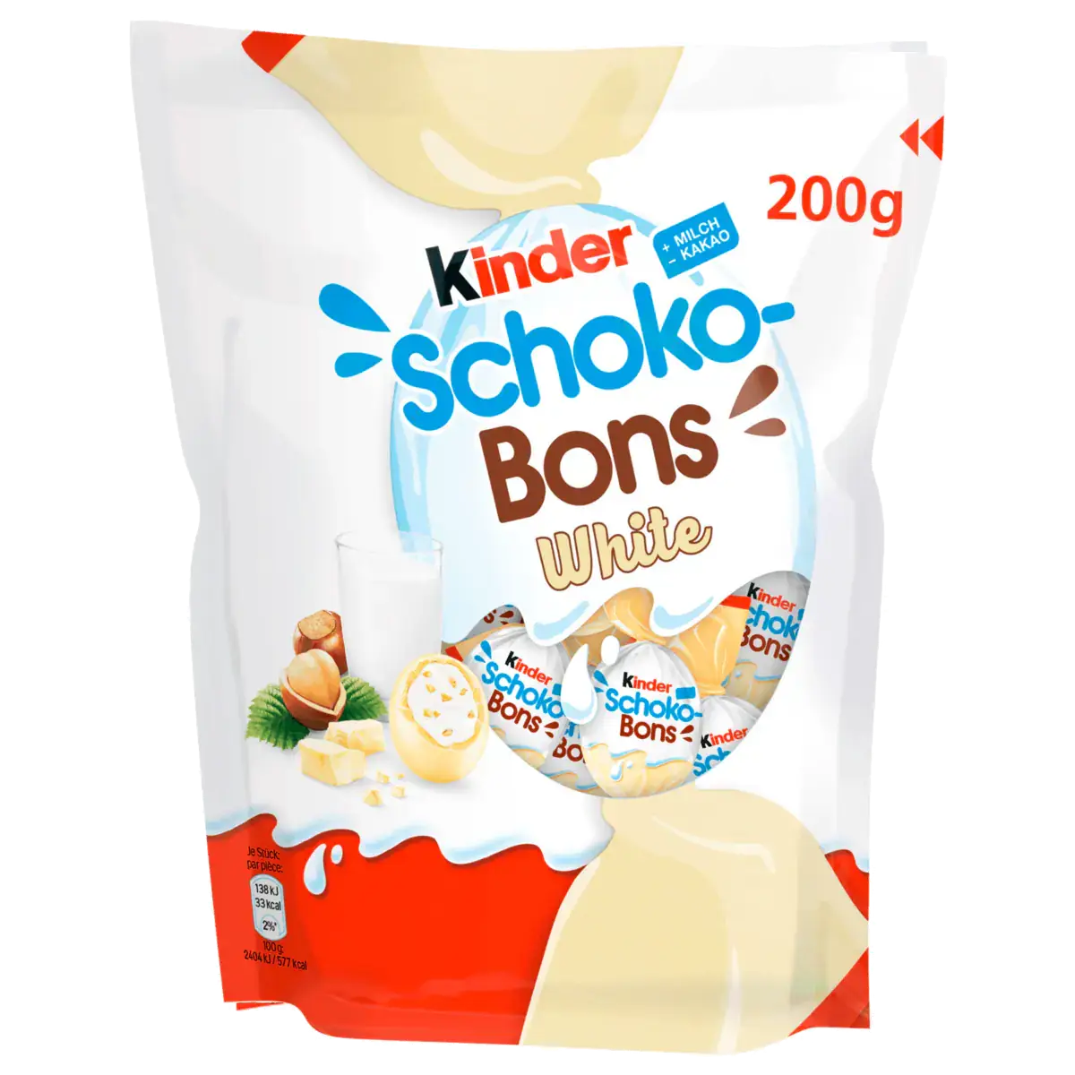 Kinder Schoko-Bons, white, 200 g