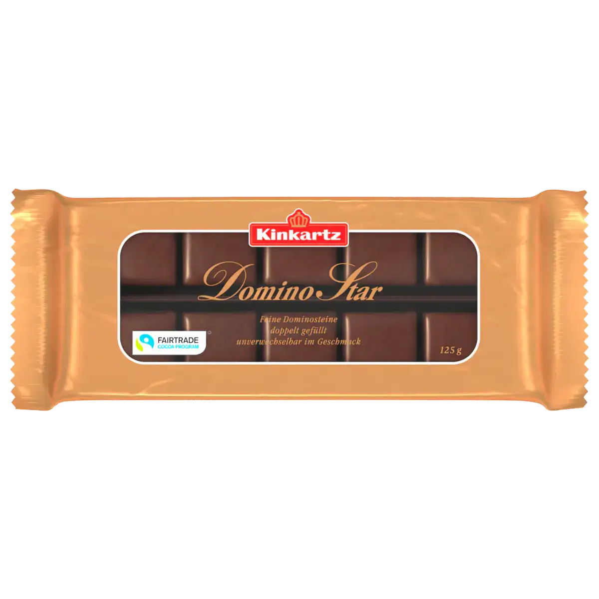 Dominos dark chocolate, 125 g