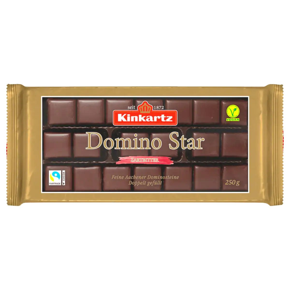 Dominos dark chocolate, 250 g