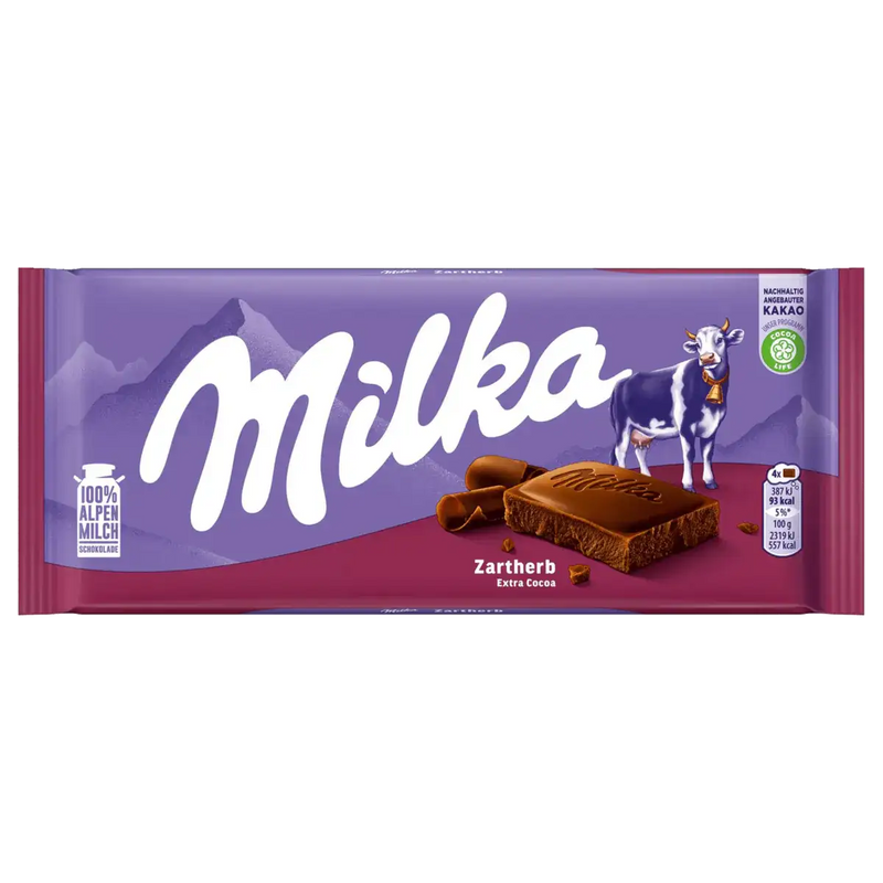 Milka dark chocolate, extra cocoa, 100 g