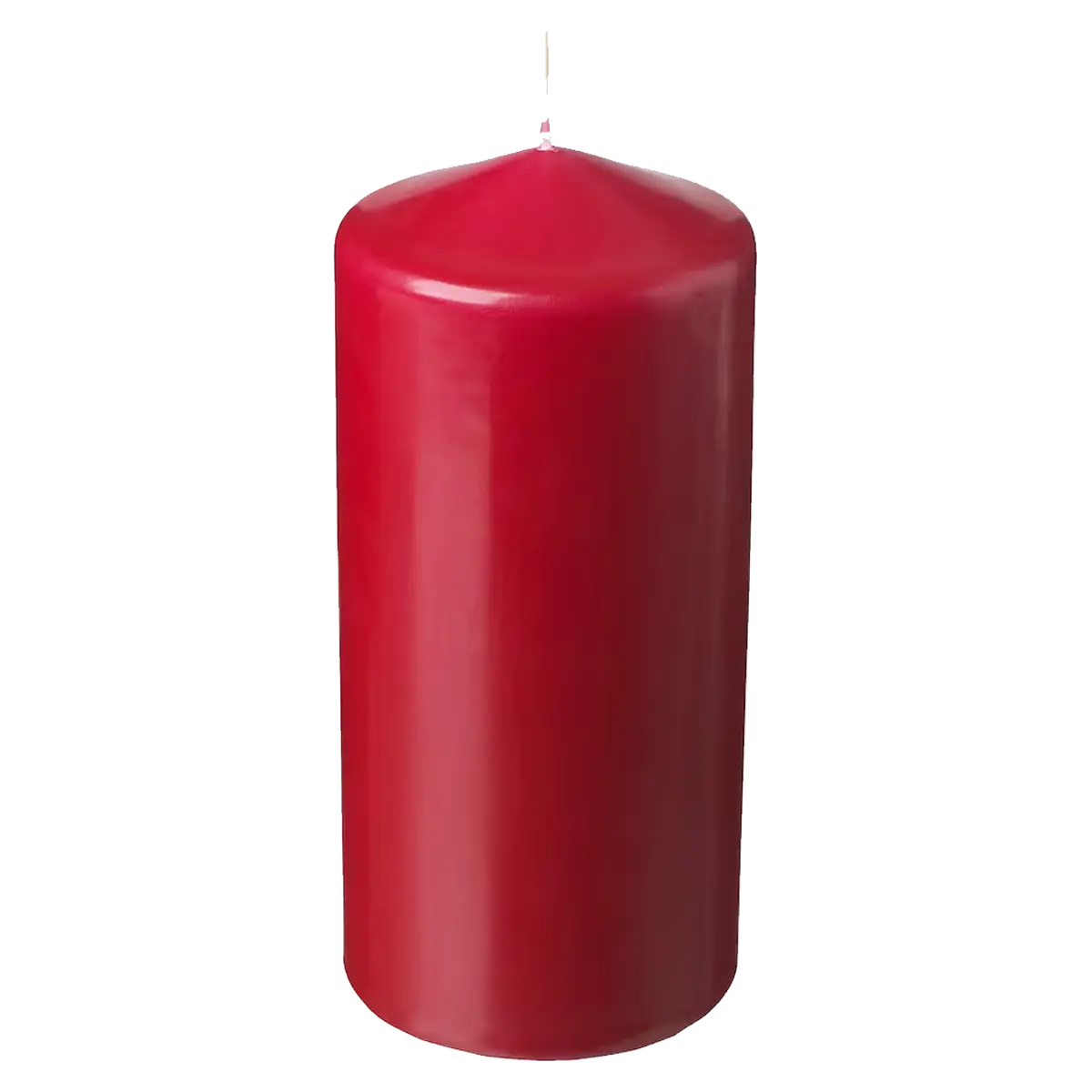 Pillar Candle 120 x 58 mm, red