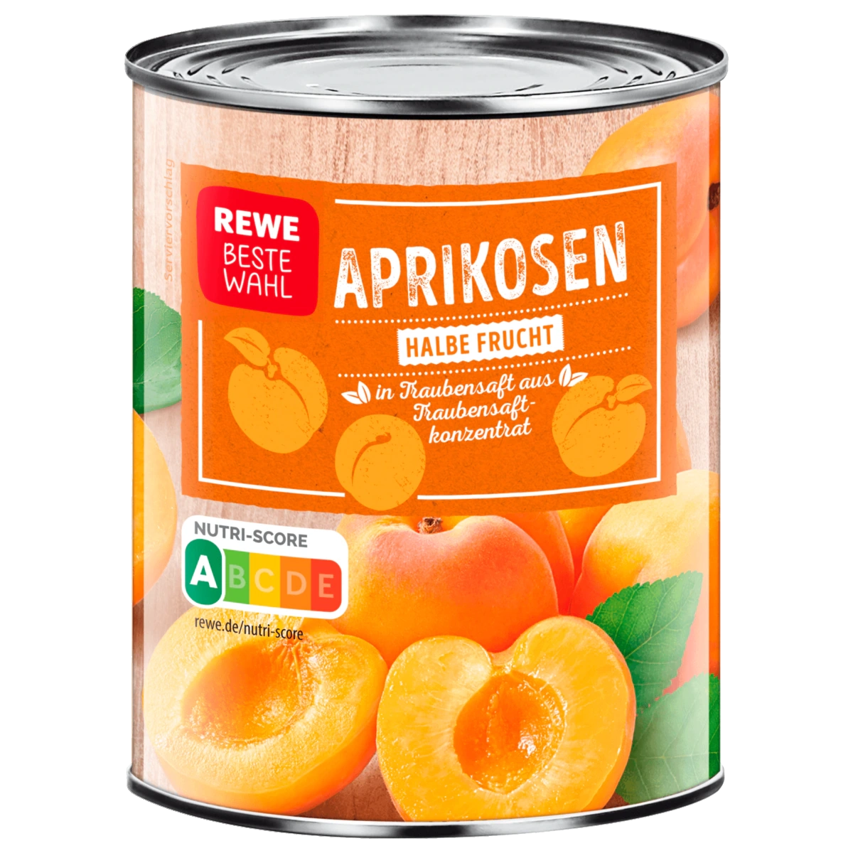 Apricot, half fruit, 475 g