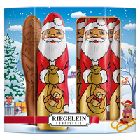 Riegelein Chocolate Santa, 9 pcs, 125 g